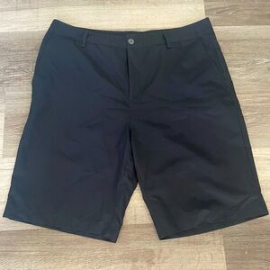 Adidas ClimaLite Black Golf Shorts. Size 34 waist